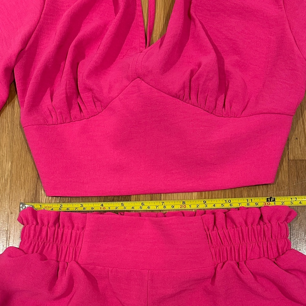 *last chance* Fancyinn | Vibrant Pink Two-Piece Set - Picture 7 of 16